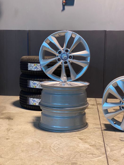 Set 4 Jante aliaj 17 5x112 Originale Mercedes C class Vito
