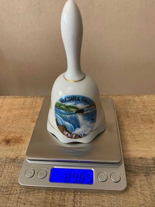 Красива стара камбанка(порцелан-Япония) -Ниагарски водопад