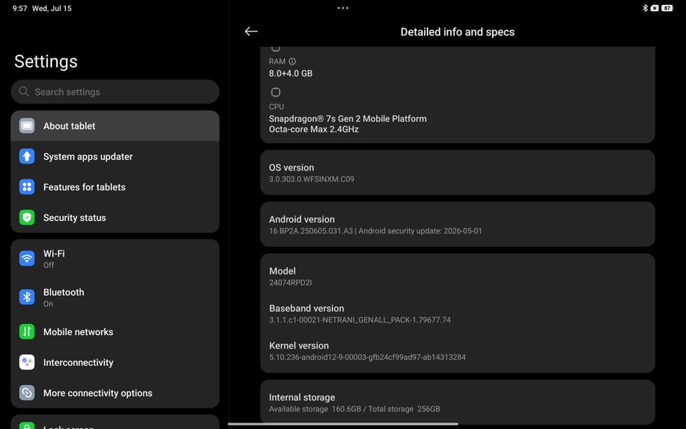 Redmi Pad pro 5G