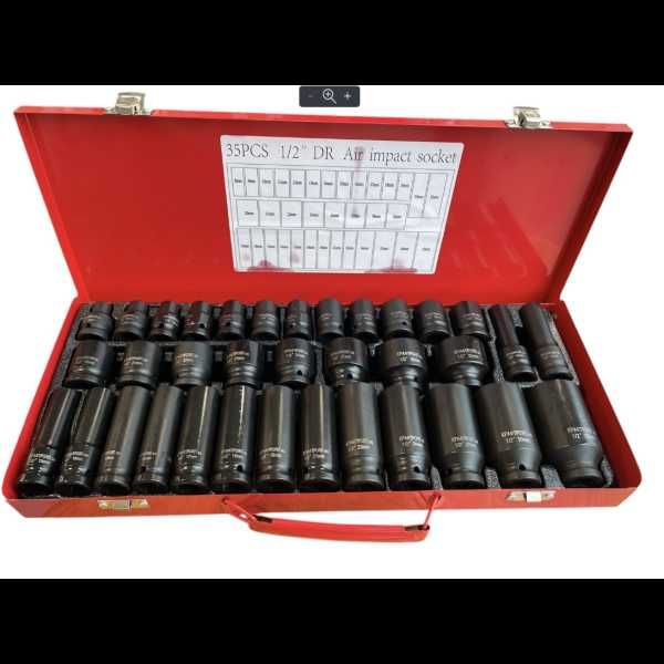 Комплект ударни вложки 35 части / (1/2)