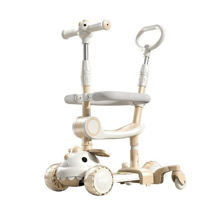 Trotineta 6 in 1 cu lumini și muzică