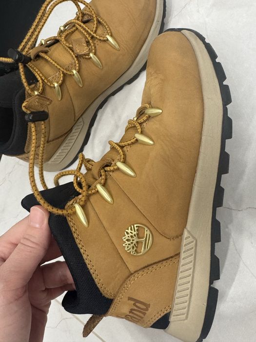 Timberland рыжие детские
