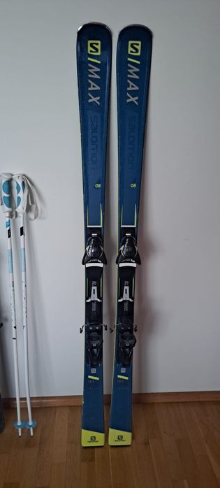 Schiuri 156cm Blizzard / Schiuri 165cm Solomon.