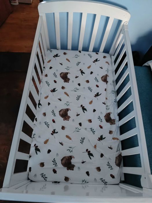 Pătuț co-sleeper lemn