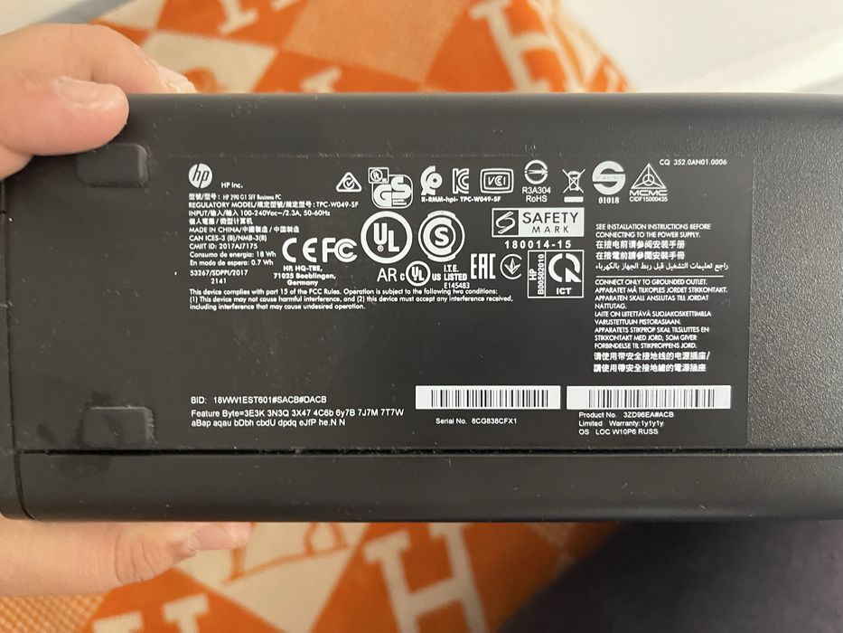 Комп hp 290 g1 sff ( офисной)