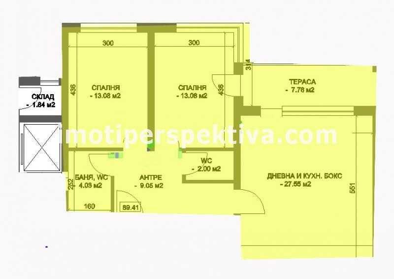 Продава се Тристаен апартамент в Пловдив, Коматево - 105 кв.м за 981 €/кв.м - Снимка #1