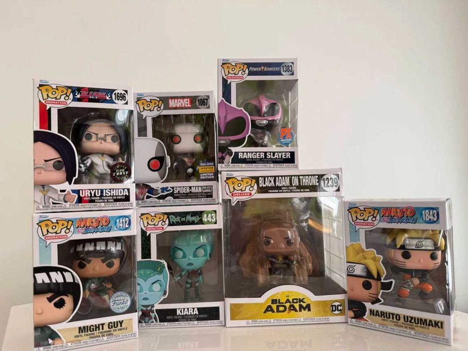 Funko POP! Bleach, Naruto, Marvel, Rick  Morty, Power Rangers, DC Нови