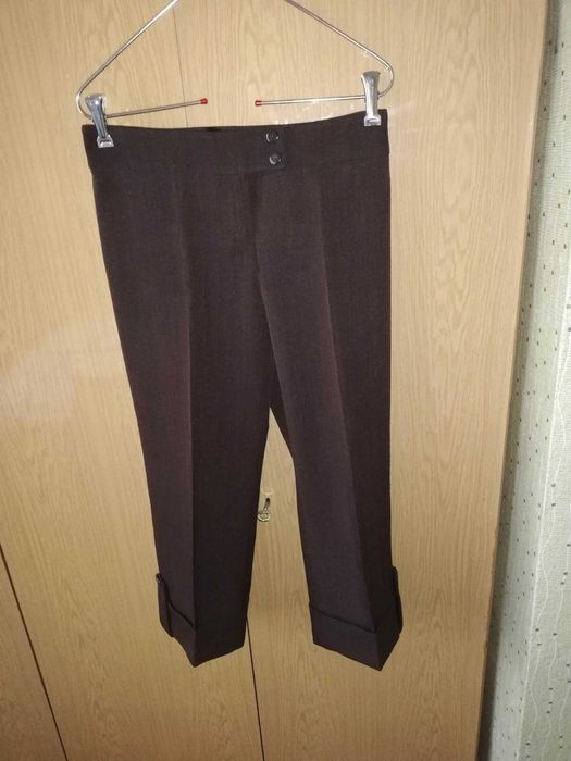 Дамски панталон 7/8 с маншет