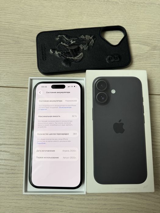 iPhone 16 128GB.92%.Без Ремонта!