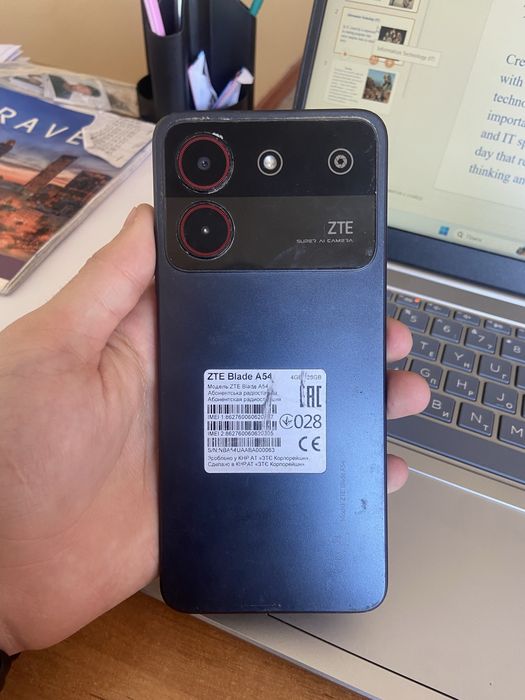 Zte blade A54 андройд