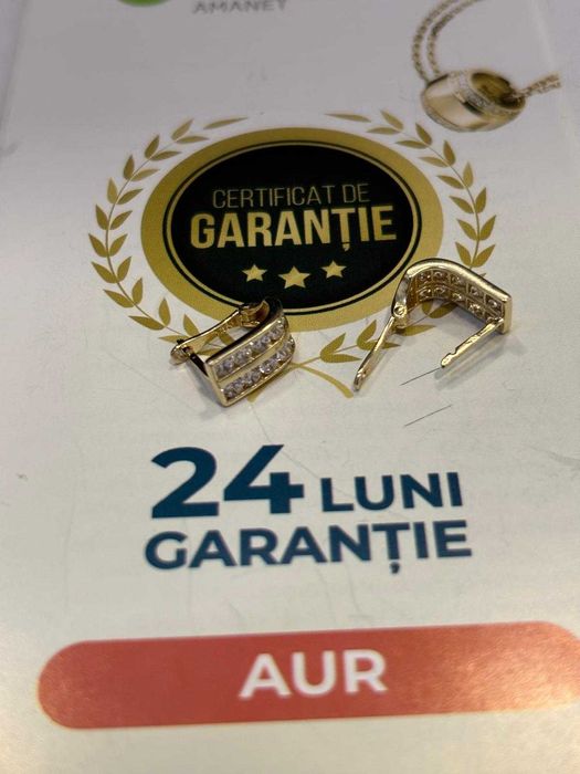 Cercei din aur (AG32 B29121.1) 2 ANI GARANTIE!