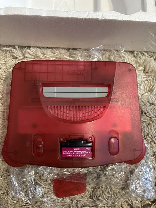 Nintendo 64 red новая