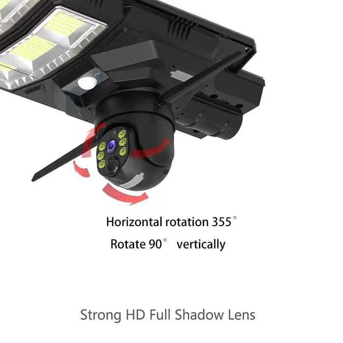2в1 Камера + LED лампа WiFi IP66 – нощно виждане, детекция, звук 6мп