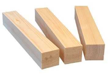 Брус сухой строганный, сосна