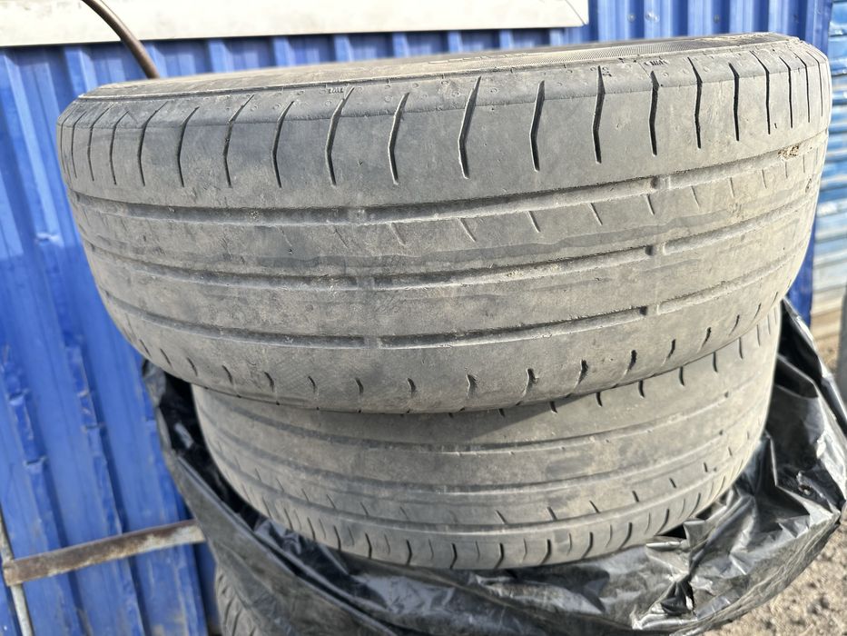 Продам б/у коплект летних шин Continental