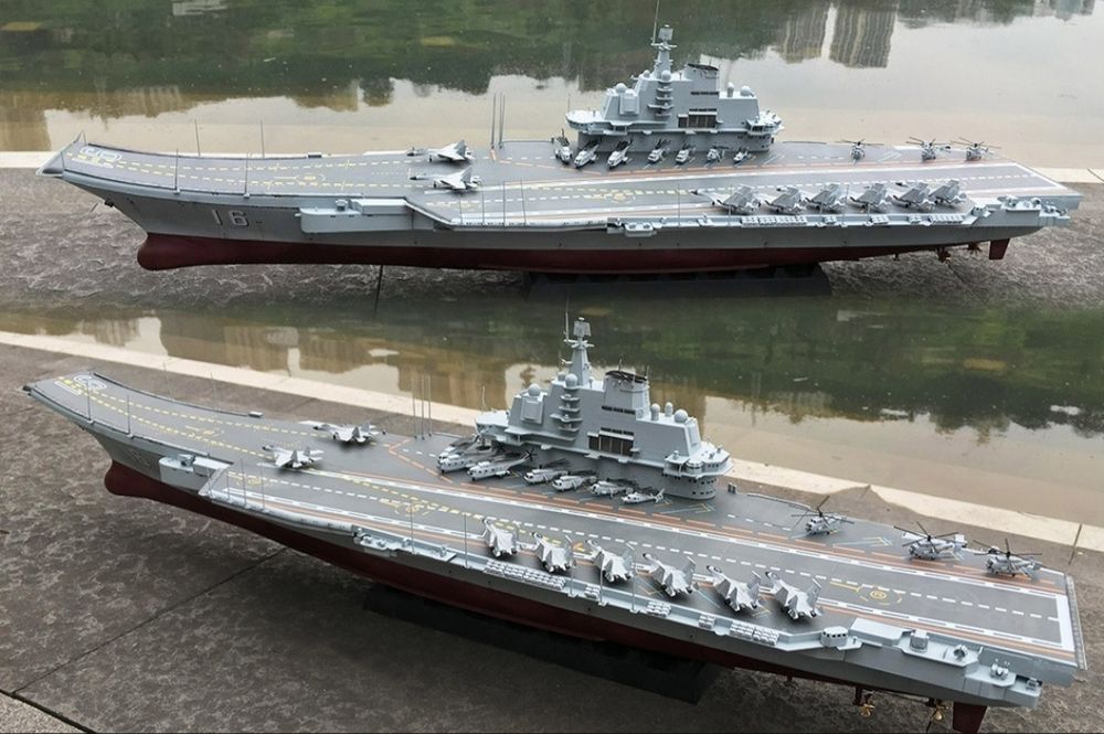 Авианосец сборная модель