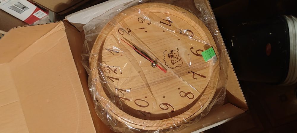 Часы, светильники, термометры для бани