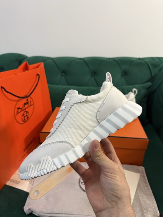 Adidasi Hermes piele naturala 100% Full Box colectie noua