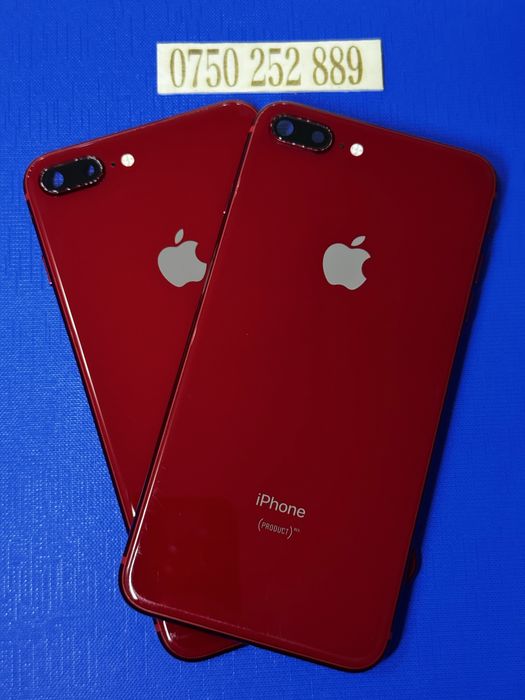  Carcasă + Baterie Originală iPHONE 8 Plus  ROȘU