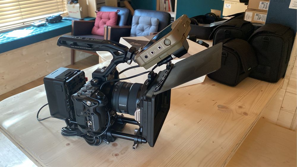 Sony fx3 + top handle + garantie