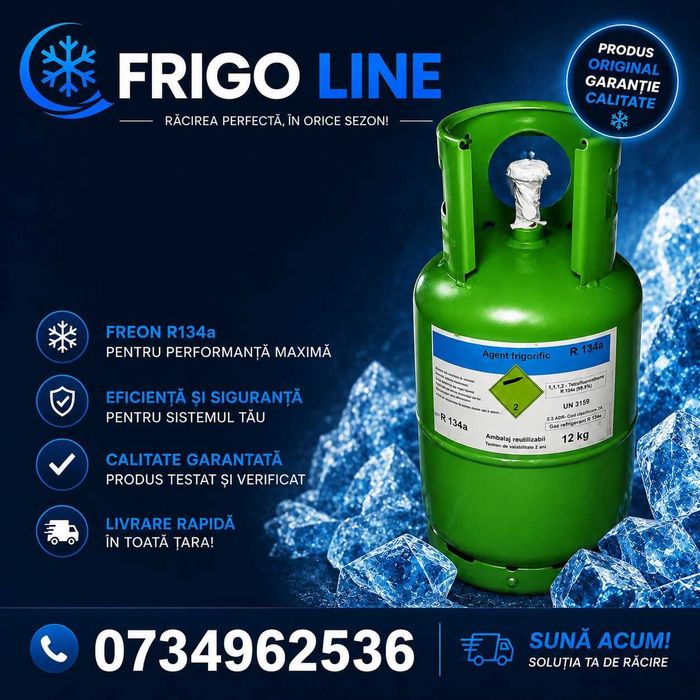 Freon R134A Transport GRATUIT (toata tara)