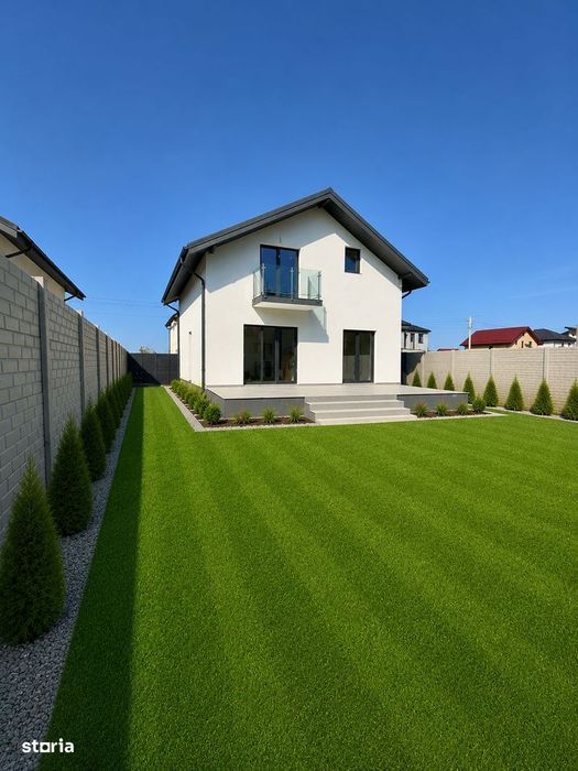 Casă nouă de vânzare în Comuna Berceni – 5 camere, Str. Miorita