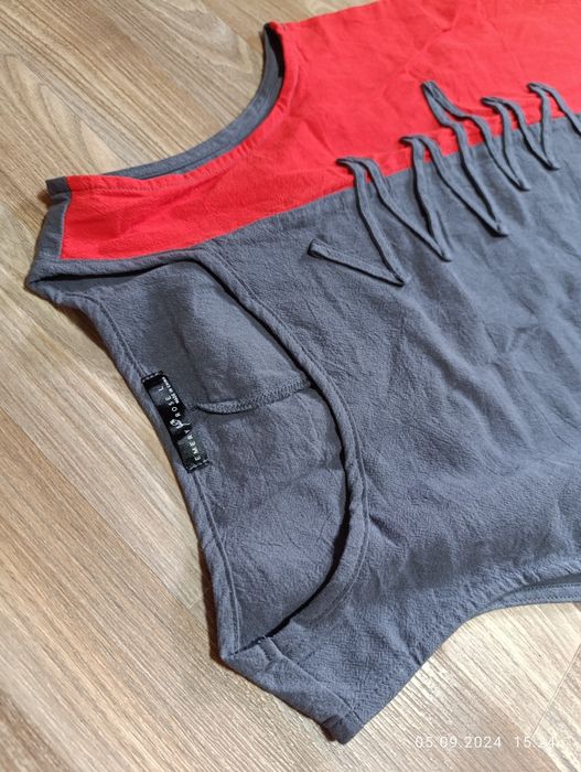 Платье новое стиль Бохо размер L, в сером цвете