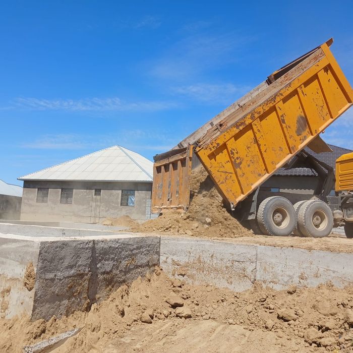 Топырақ кум щебин