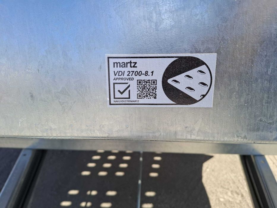 НОВА самосвална платформа MARTZ Kippbar 400 S с ALU