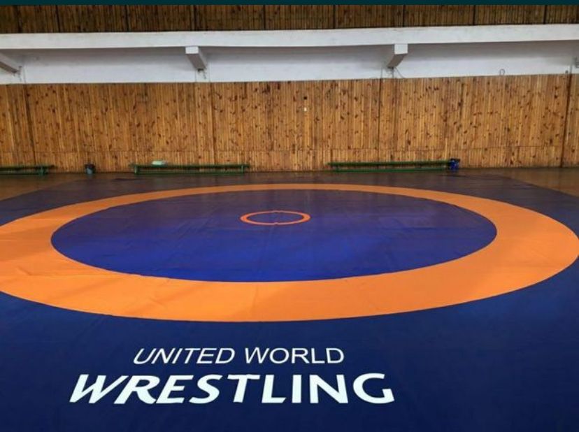 Борцовский ковер Атбасар 8-8 м без матов