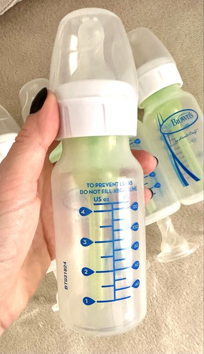 Set 5 Biberoane cu 10 tetine, 120ml, Dr. Browns