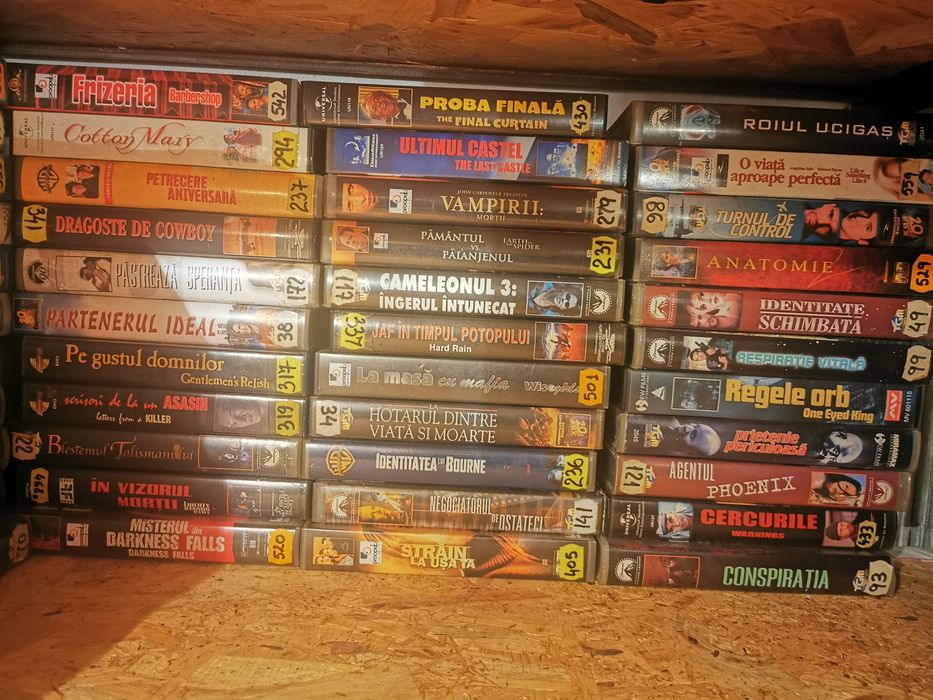 Casete vhs Filme de top 100