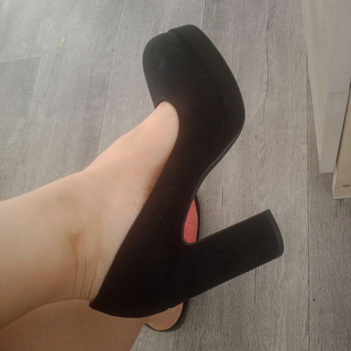 Замшевые туфли 5000