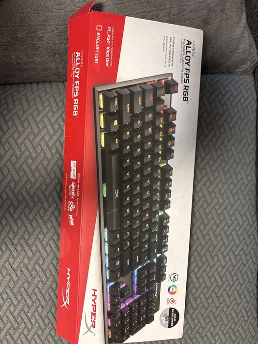 Tastatura hyperx alloy fps rgb kailh silver speed