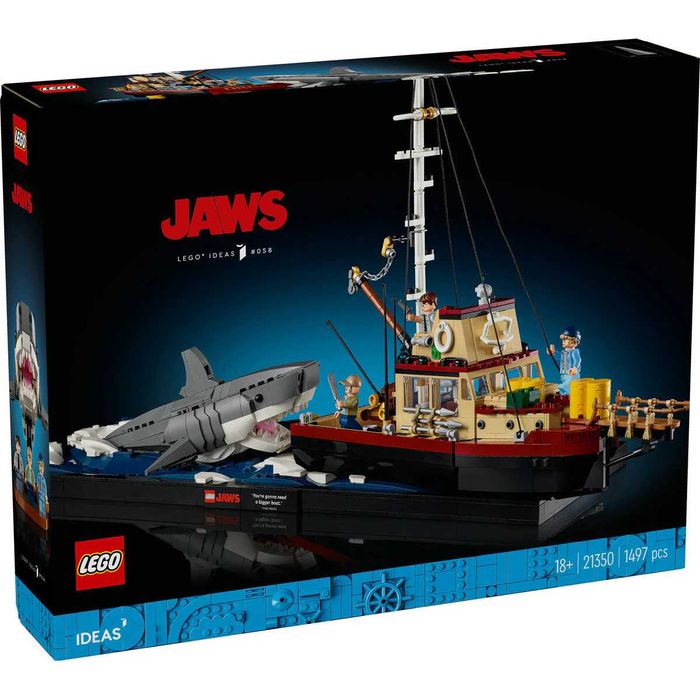 LEGO 21350 Ideas Jaws Челюсти