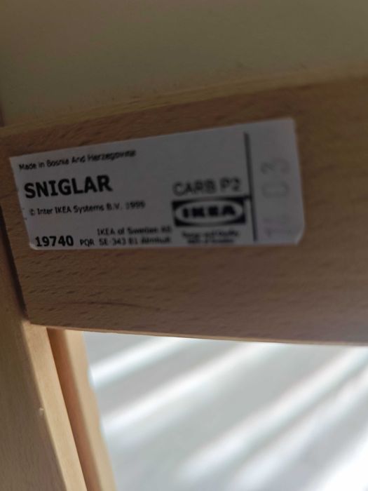 Детская кровать IKEA Сниглар 70x160 см