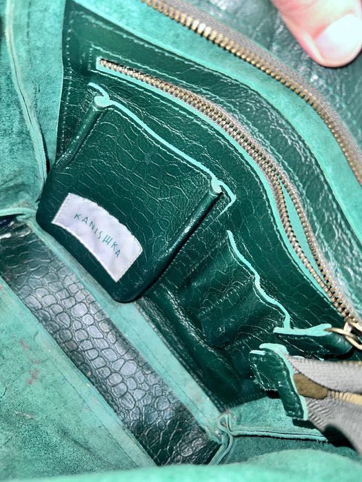 кожаная сумка канишка
