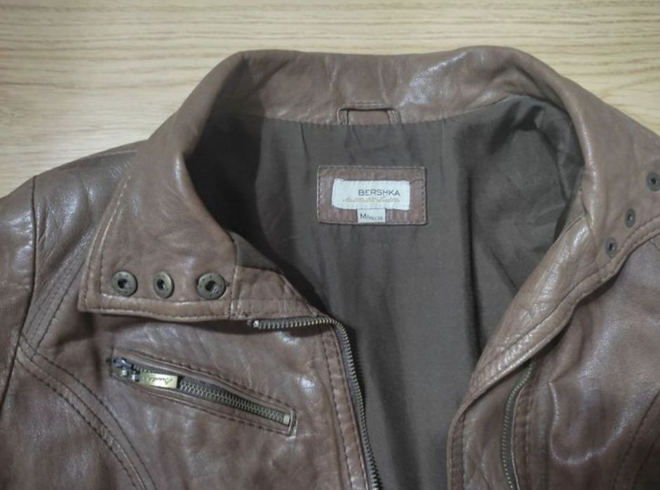Куртка кожаная Bershka