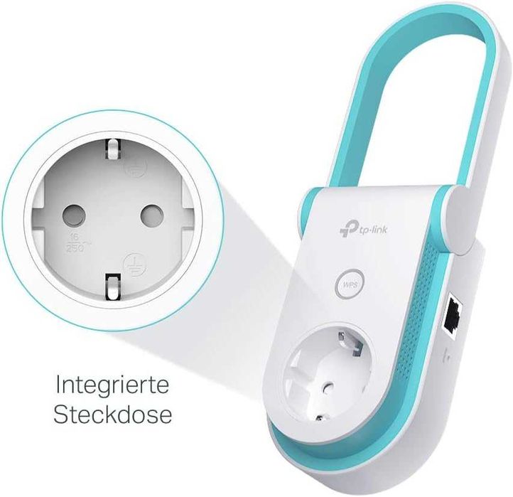 TP-Link WiFi ретранслатор AC1200 усилвател на сигнал с LAN порт