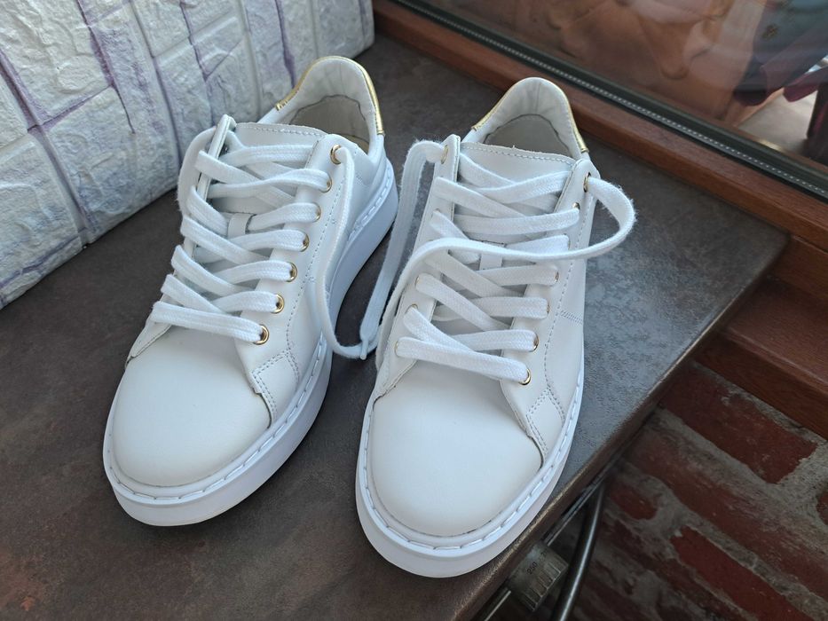 дамски обувки,кецове,маратонки,ном38,Ralph Lauren,сникърс кожени