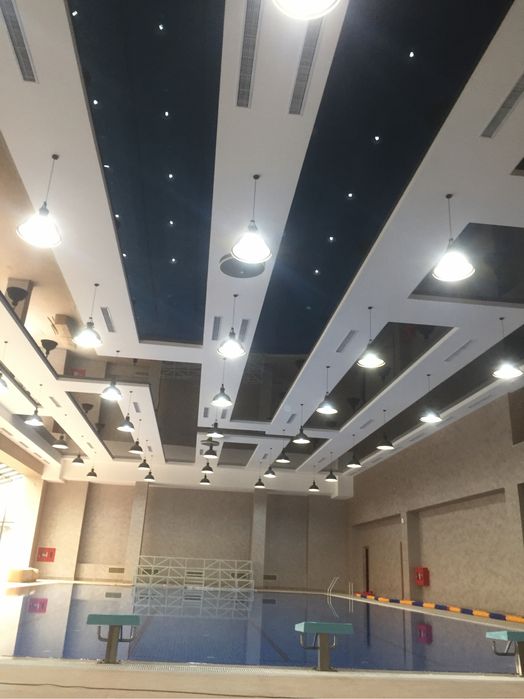 Натяжные потолки и светопропускные потолки