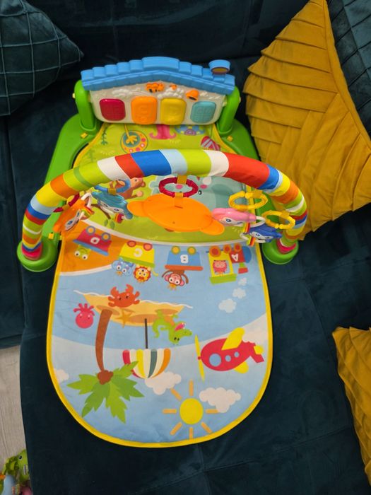 Jucarie - Centru de activitati Piano Fun deluxe 3 in 1 pentru bebelusi