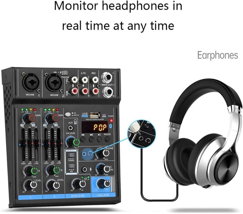 Преносим DJ миксер