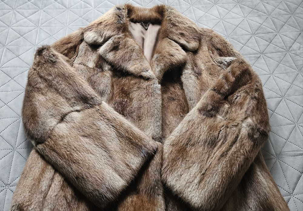 Haină blană naturală