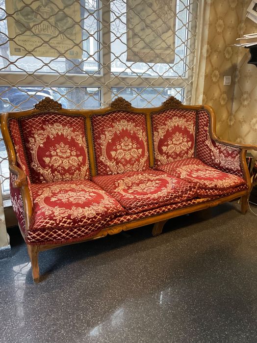 Ретро холна гарнитура, 4 кресла, диван