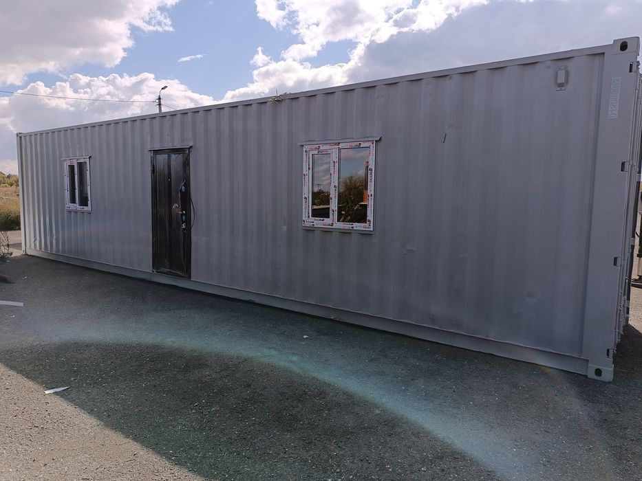 Аренда 40 футового утепленного контейнера под прорабскую, под жилье