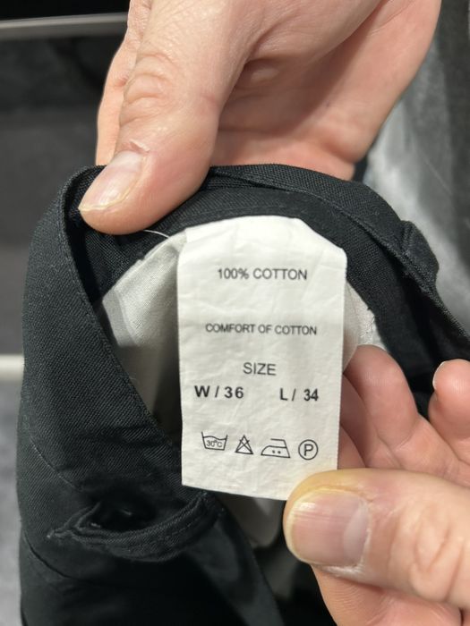 Спортно Елегантен черен панталон Pierre Cardin