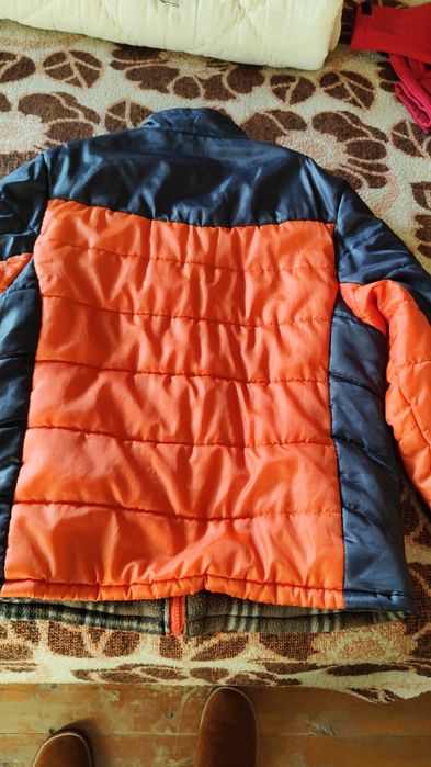 Яке Everlast тъмно синьо и оранжево