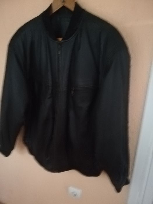 Geaca piele bărbati Real Leather Xl Bomber