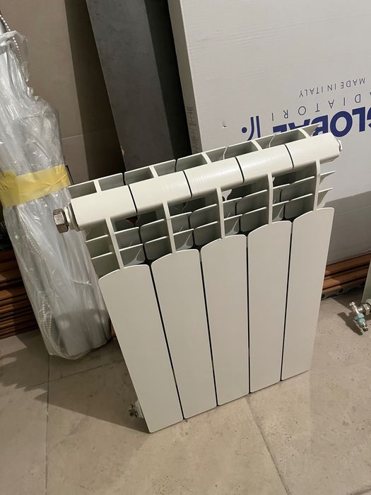 2 алуминиеви радиатора + отразяващо фолио